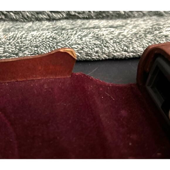 NOS Gossen Lunasix Light Meter With Brown Leather Case Vintage Immaculate - Picture 12 of 13